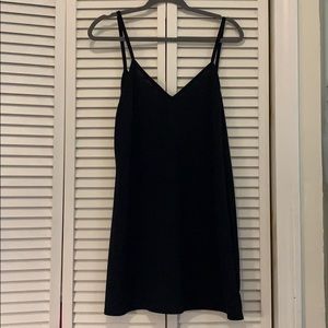 PLT Black swing dress